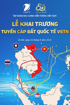 Lễ Khai Trương Tuyến Cáp Đất Quốc Tế VSTN