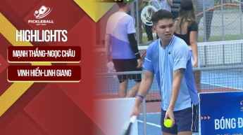 Vinh Hiển-Linh Giang vs Mạnh Thắng-Ngọc Châu - Giải vô địch Pickleball các CLB quốc gia năm 2024
