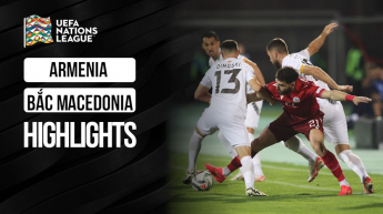 Armenia vs Bắc Macedonia - UEFA Nations League 2024/25