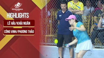 Lê Hải, Kiều Ngân vs Công Vinh, Phương Thảo - Giải vô địch Pickleball các CLB quốc gia năm 2024