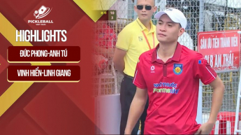 Đức Phong-Anh Tú vs Vũ Hoàn-Đắc Tíến - Giải vô địch Pickleball các CLB quốc gia năm 2024