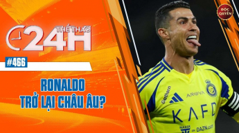 Số 466: Ronaldo trở lại châu Âu - Thể thao 24h