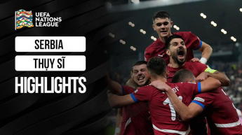 Serbia vs Thụy Sĩ - UEFA Nations League 2024/25