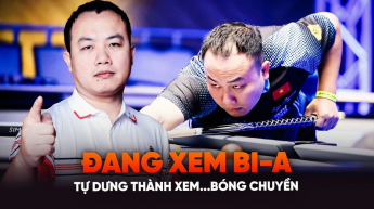 Đang xem bi-a tự dưng thành xem...bóng chuyền