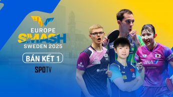 Giải bóng bàn WTT Europe Smash Thụy Điển 2025 - Bán kết 1