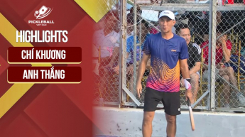 Chí Khương vs Anh Thắng - Giải vô địch Pickleball các CLB quốc gia năm 2024