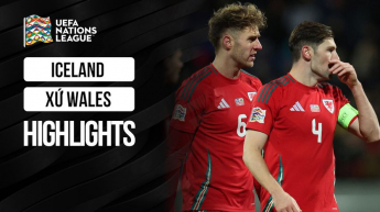 Iceland vs Xứ Wales - UEFA Nations League 2024/25