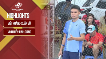 Việt Hoàng-Xuân Vũ vs Vinh Hiển-Linh Giang - Giải vô địch Pickleball các CLB quốc gia năm 2024