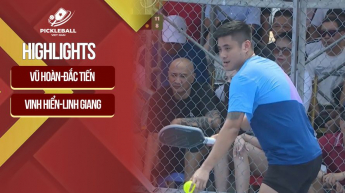 Vinh Hiển-Linh Giang vs Vũ Hoàn-Đắc Tiến - Giải vô địch Pickleball các CLB quốc gia năm 2024