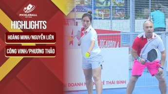 Hoàng Minh, Thị Liên vs Công Vinh, Phương Thảo - Giải vô địch Pickleball các CLB quốc gia năm 2024