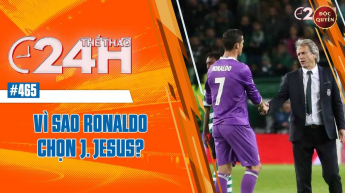 Số 465: Vì sao Ronaldo chọn J.Jesus- Thể thao 24h