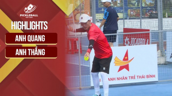 Anh Quang vs Anh Thắng - Giải vô địch Pickleball các CLB quốc gia năm 2024